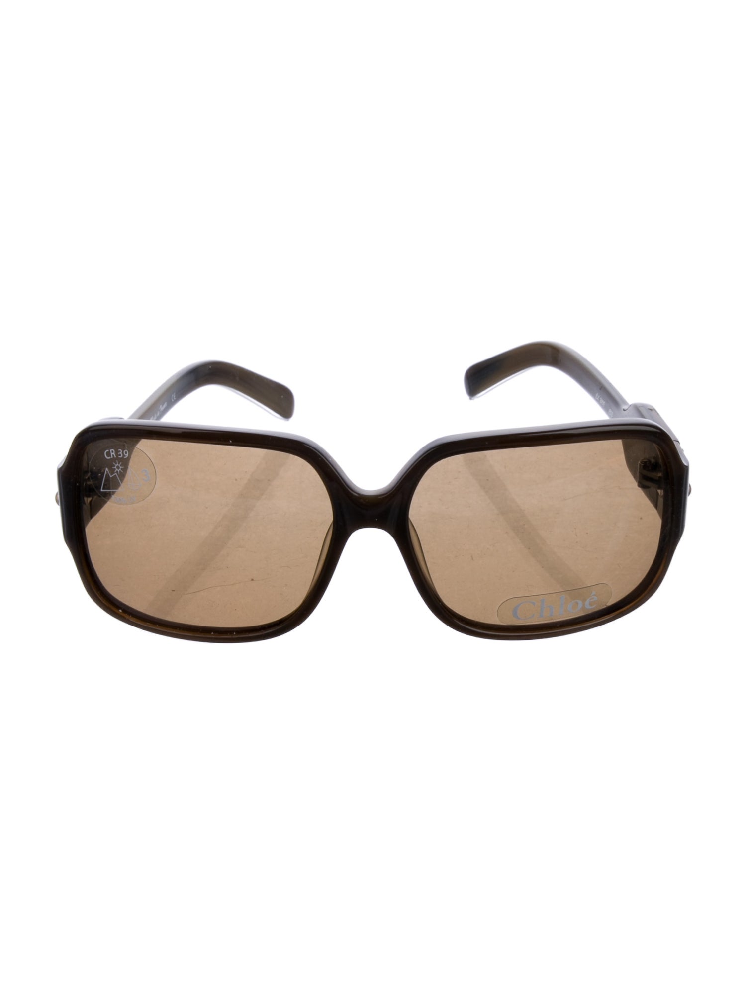 Chloé Square Tinted Sunglasses