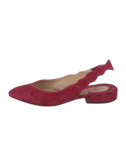 Chloé Suede Slingback Flats
