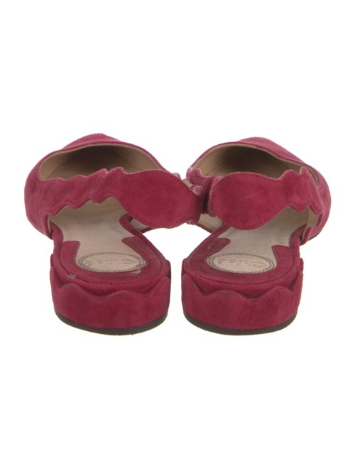 Chloé Suede Slingback Flats