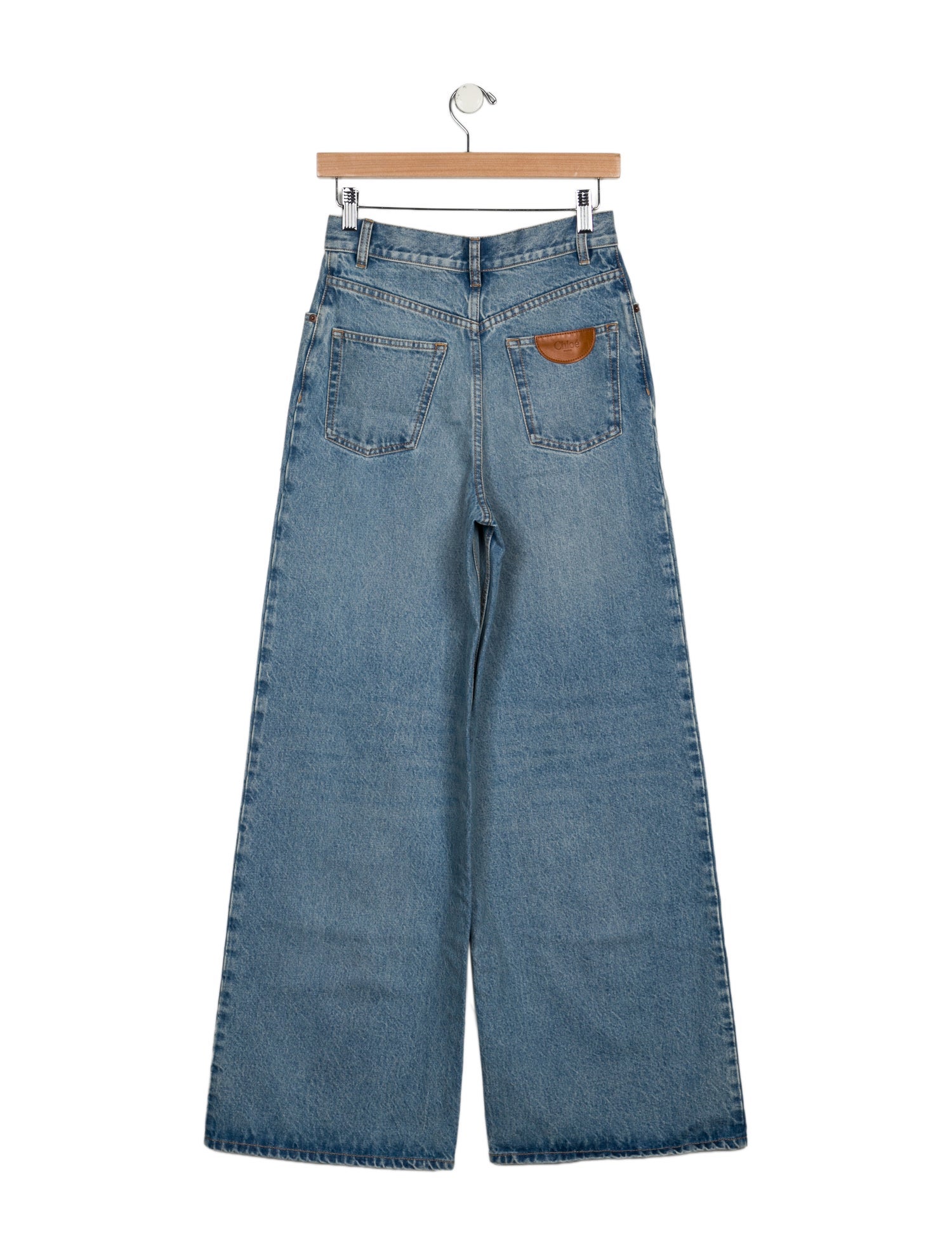 Chloé High-Rise Wide Leg Jeans w/ Tags