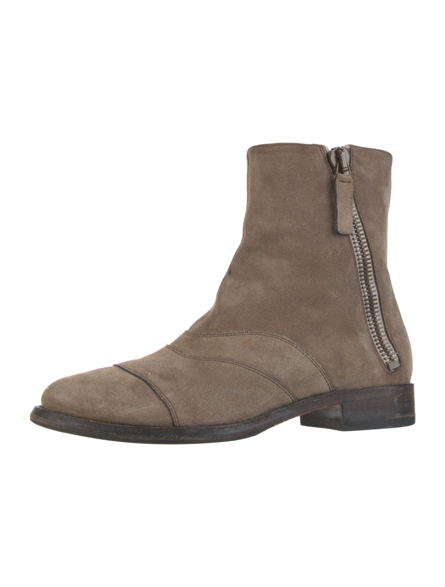 Chloé Suede Moto Boots