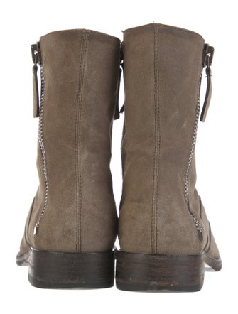 Chloé Suede Moto Boots
