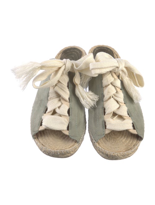 Chloé Suede Espadrilles