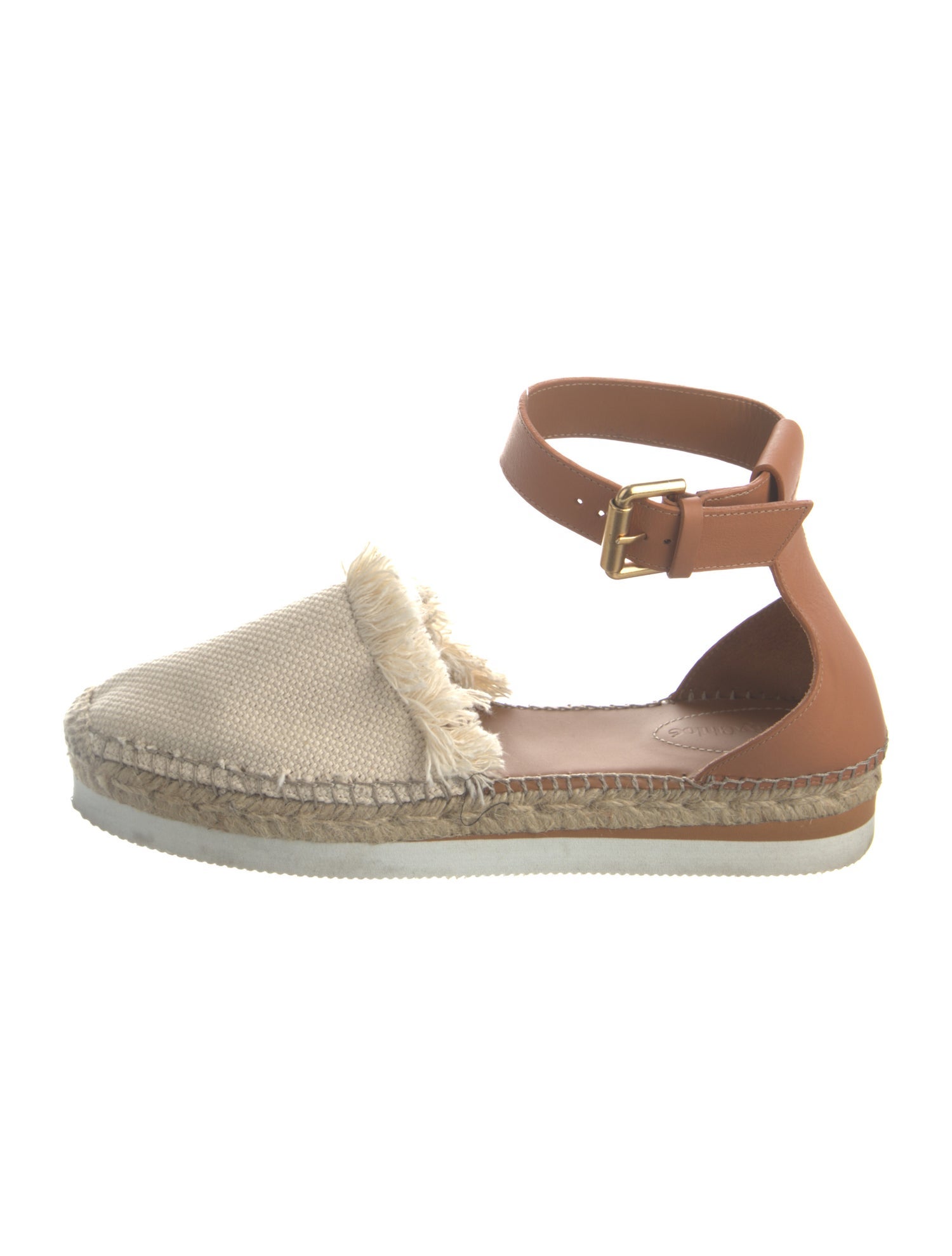 Chloé Leather Espadrilles