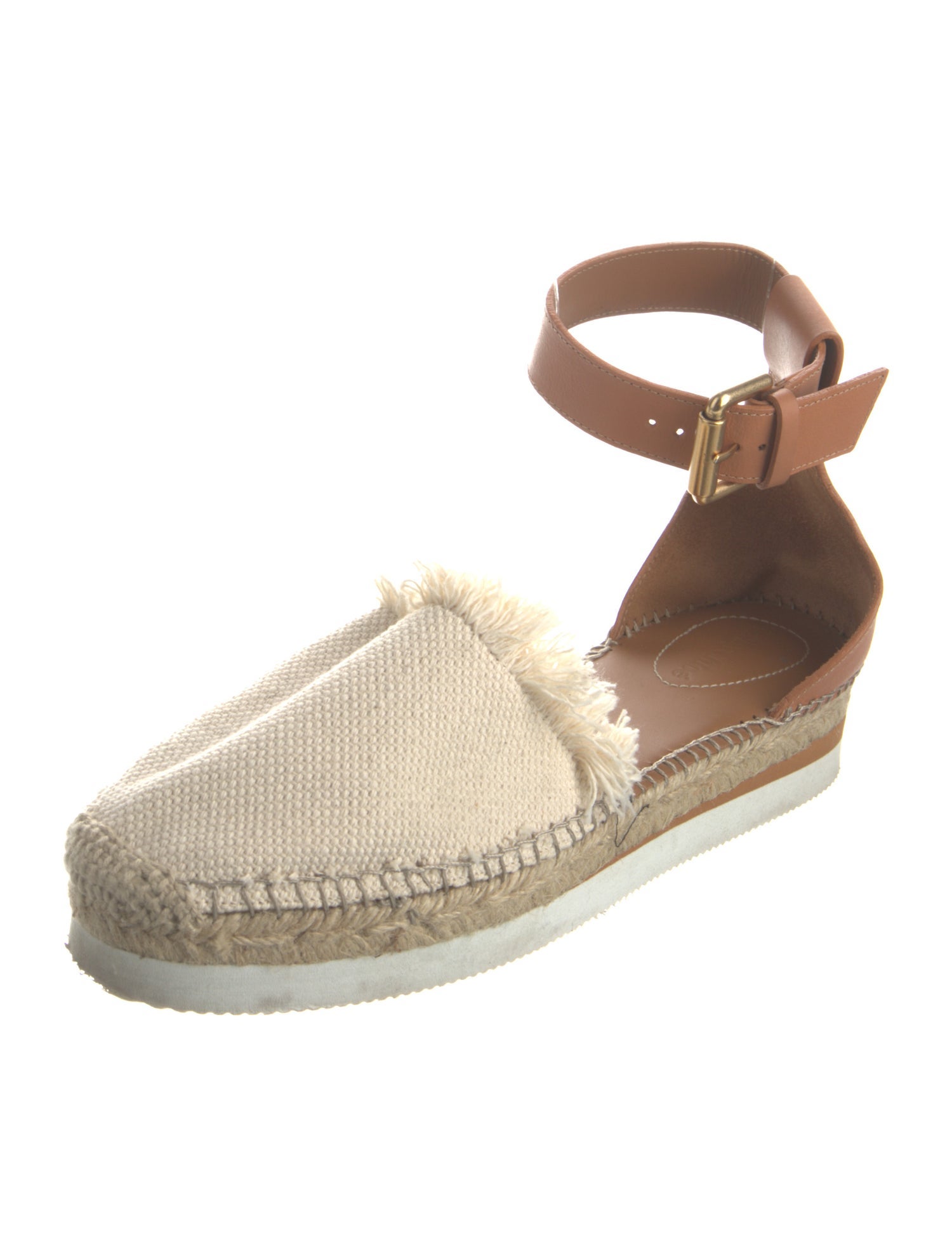 Chloé Leather Espadrilles
