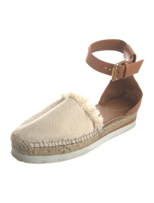 Chloé Leather Espadrilles
