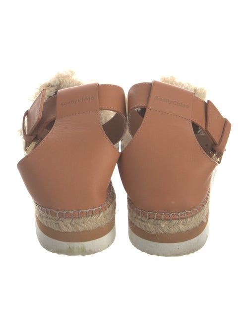 Chloé Leather Espadrilles