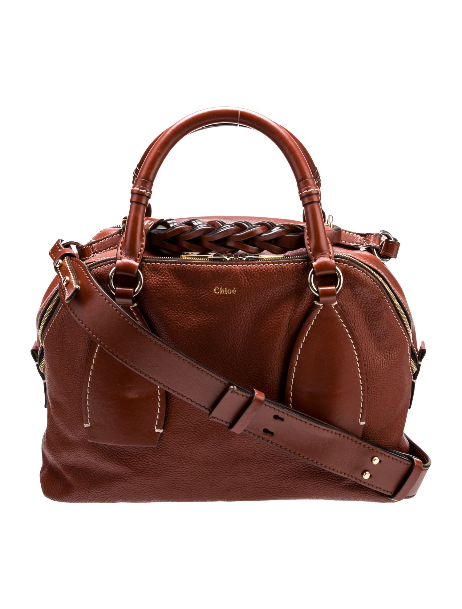 Chloé Leather Top Handle Bag