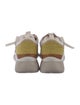Chloé Canvas Colorblock Pattern Sneakers