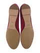 Chloé Suede Scalloped Accent Ballet Flats