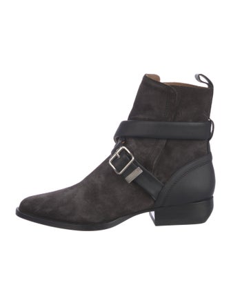 Chloé Suede Moto Boots