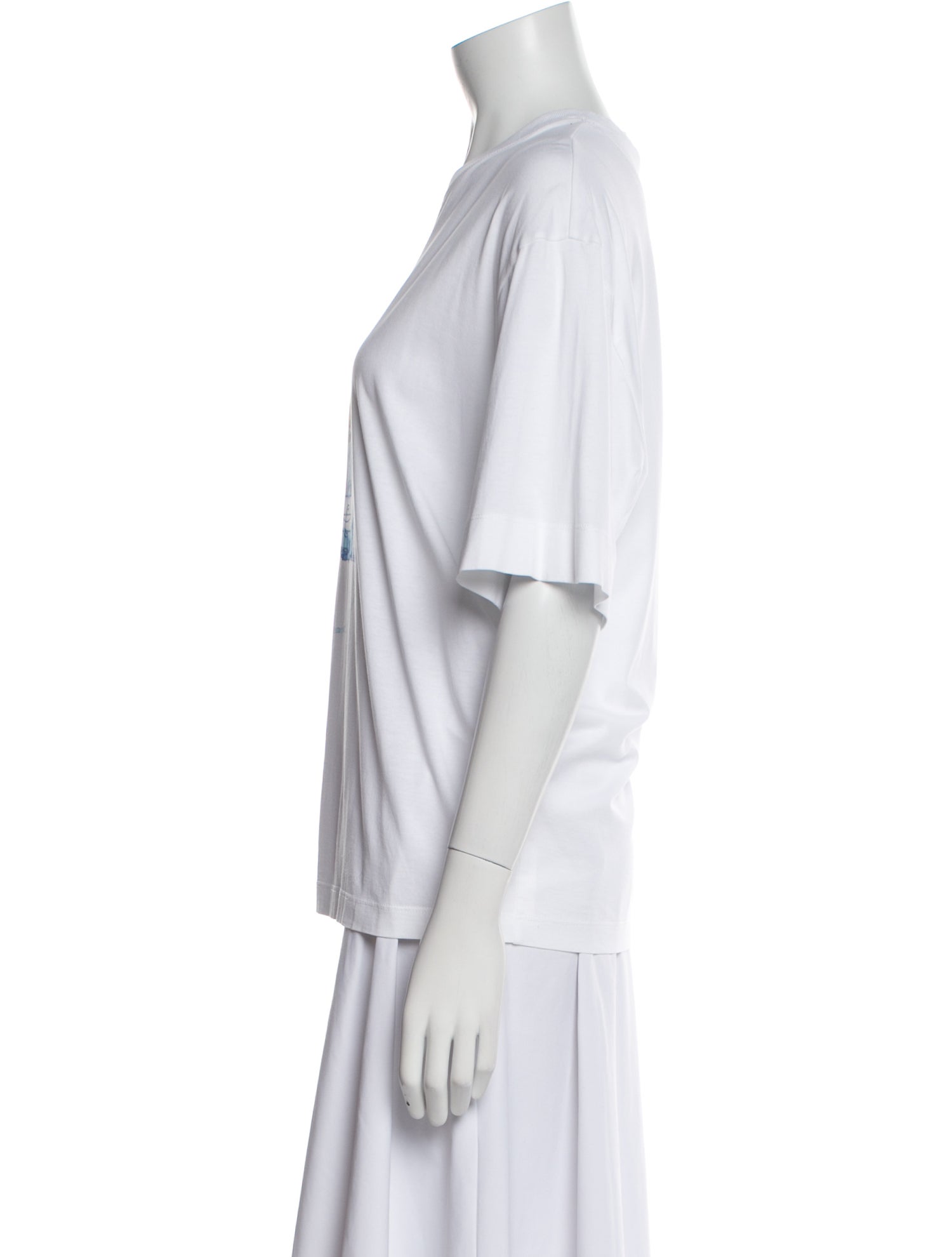 Chloé Graphic Print Crew Neck T-Shirt