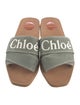 Chloé Canvas Printed Slides