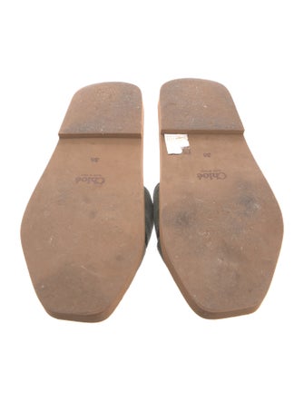 Chloé Canvas Printed Slides