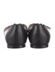Chloé Leather Scalloped Accent Ballet Flats