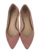 Chloé Suede Cutout Accent Flats