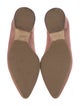 Chloé Suede Cutout Accent Flats