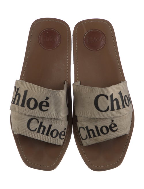 Chloé Canvas Printed Slides