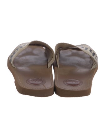 Chloé Canvas Printed Slides