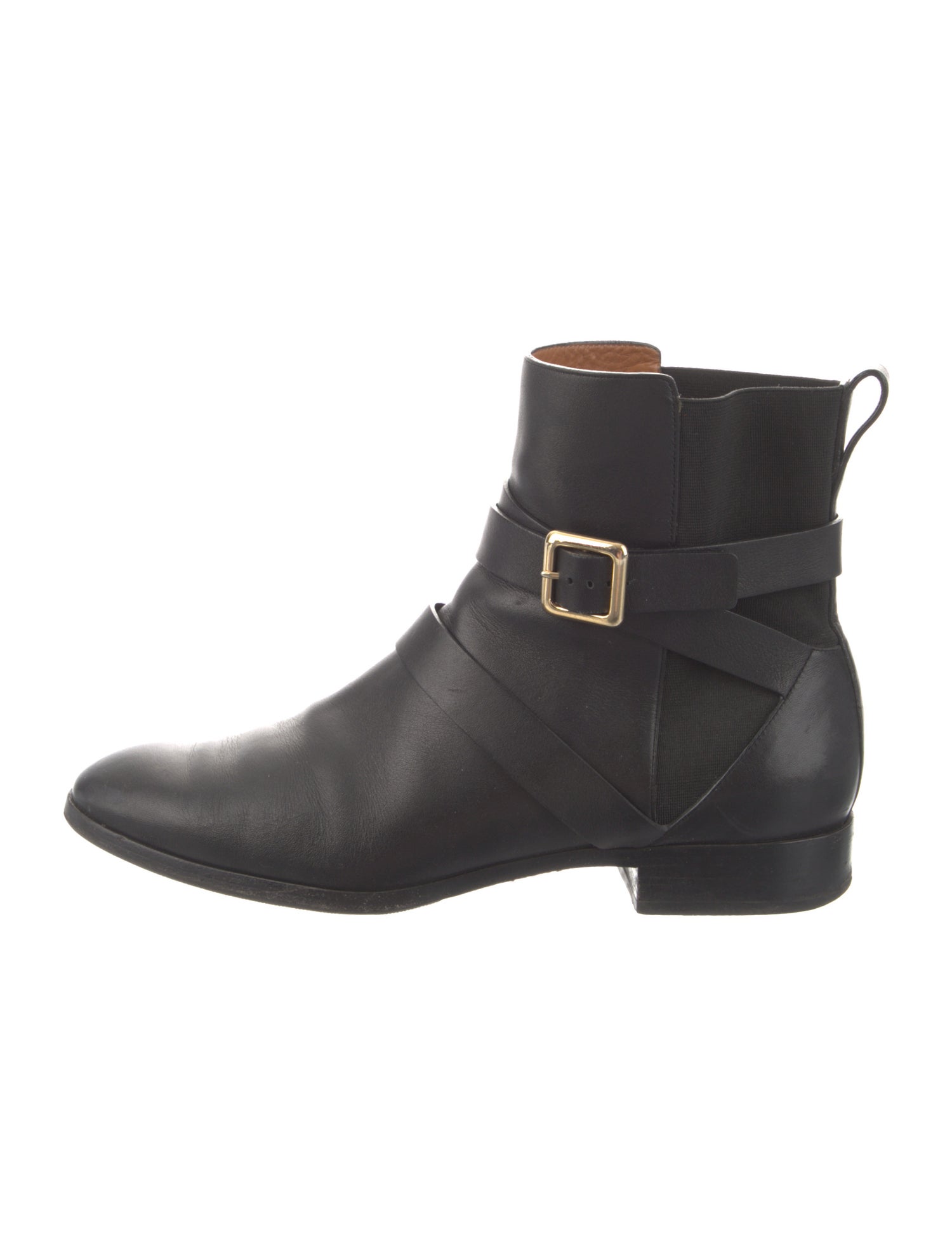 Chloé Leather Chelsea Boots