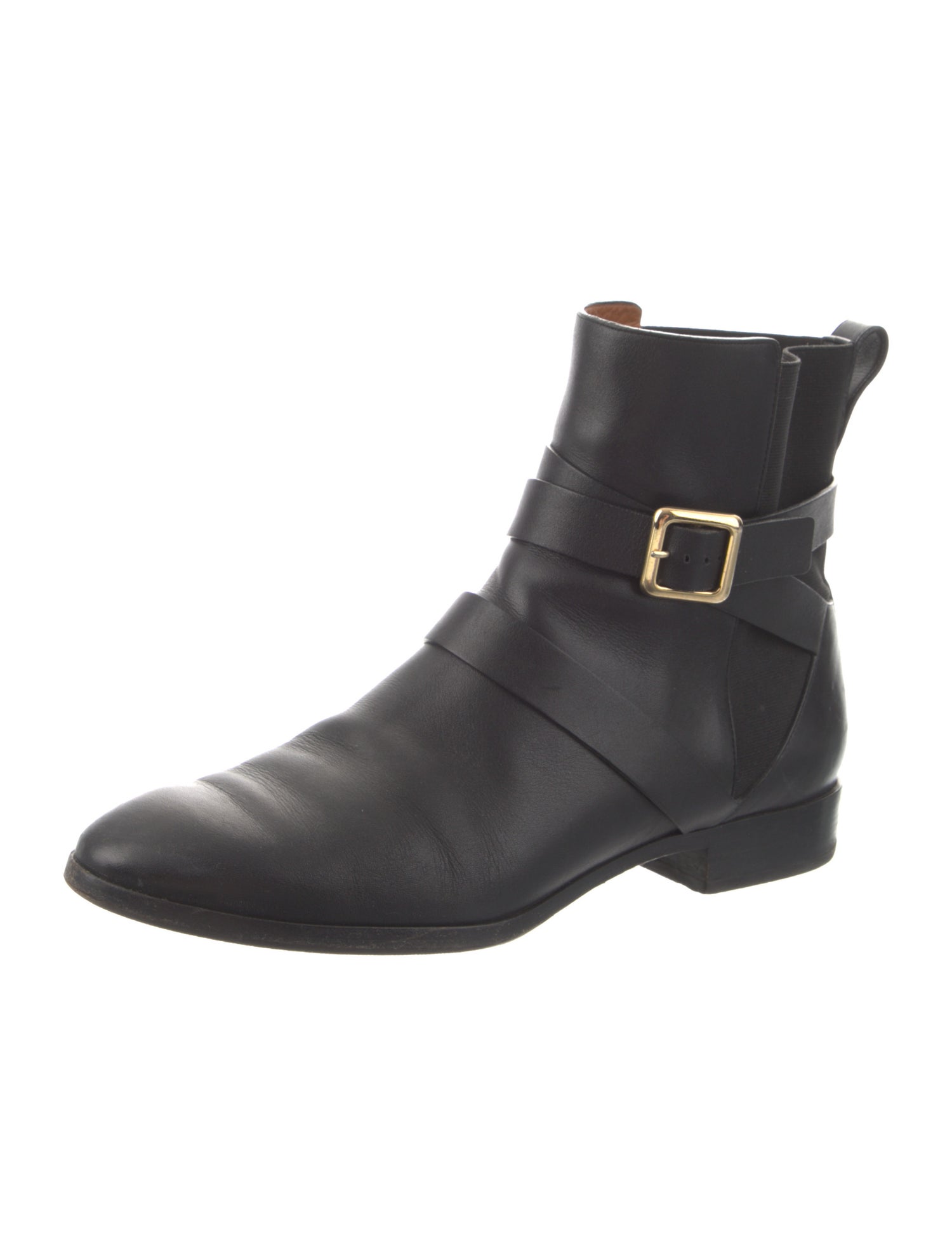 Chloé Leather Chelsea Boots