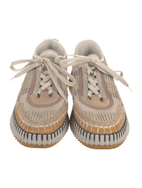 Chloé Colorblock Pattern Sneakers