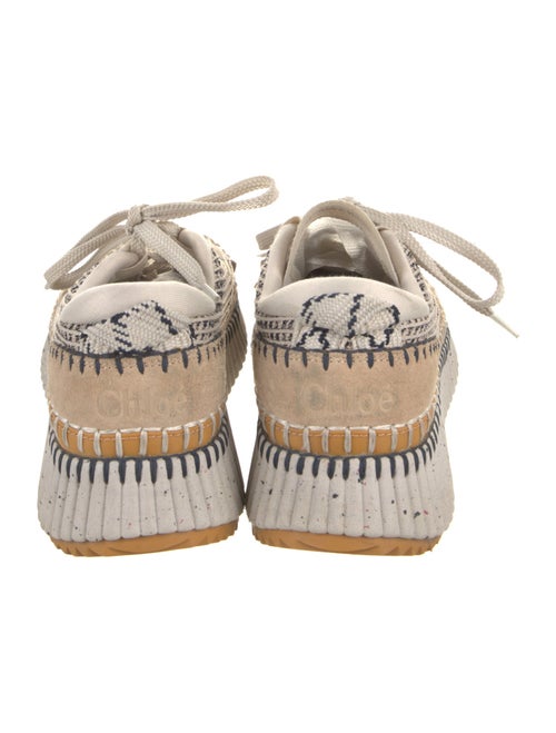Chloé Colorblock Pattern Sneakers