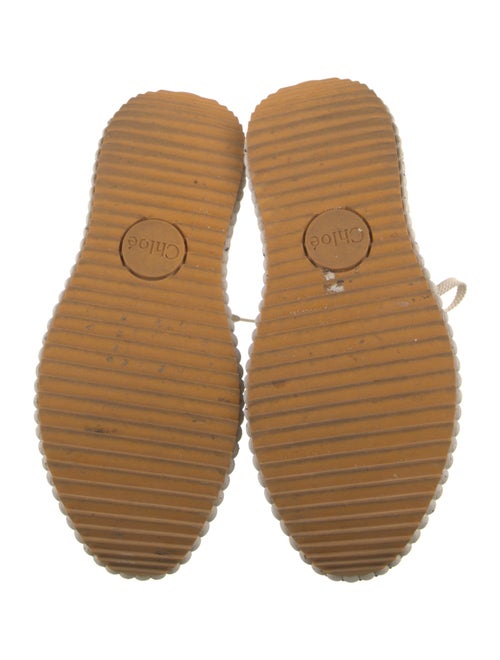 Chloé Colorblock Pattern Sneakers