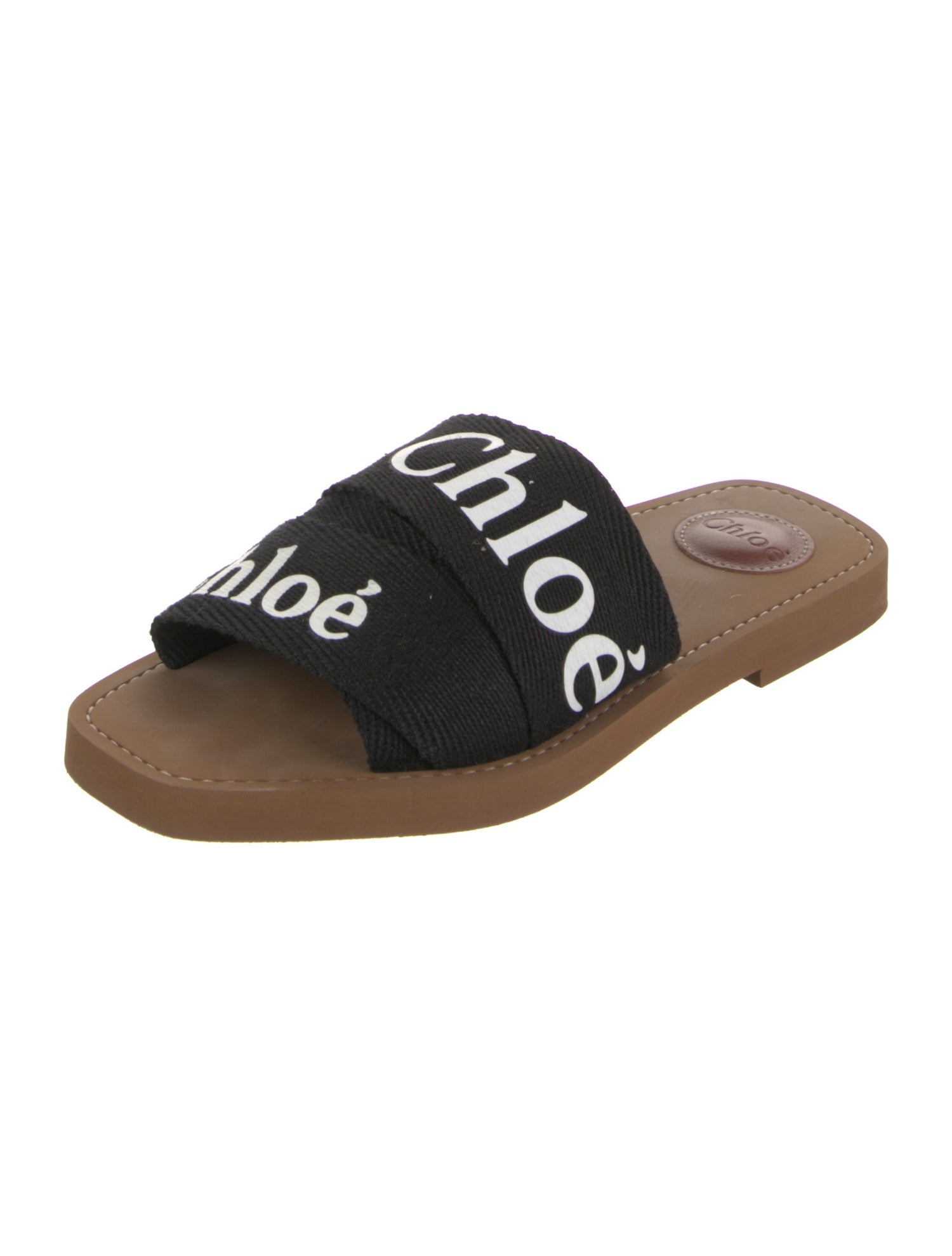 Chloé Canvas Printed Slides