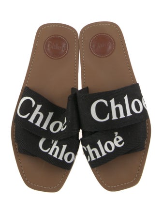 Chloé Canvas Printed Slides