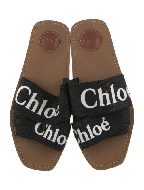 Chloé Canvas Printed Slides