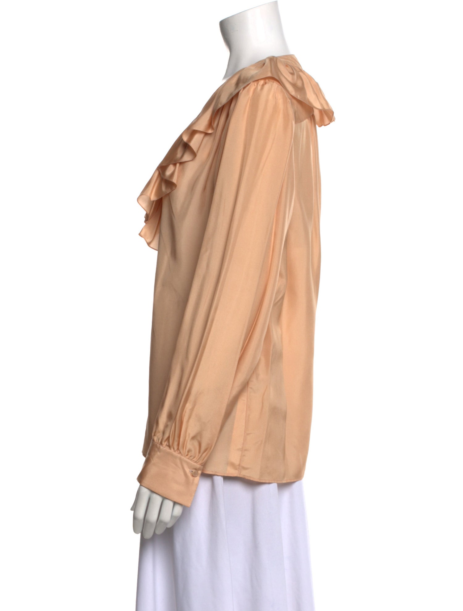 Chloé Silk V-Neck Blouse w/ Tags