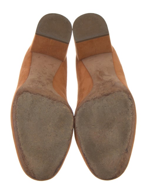 Chloé Suede Scalloped Accent Mules