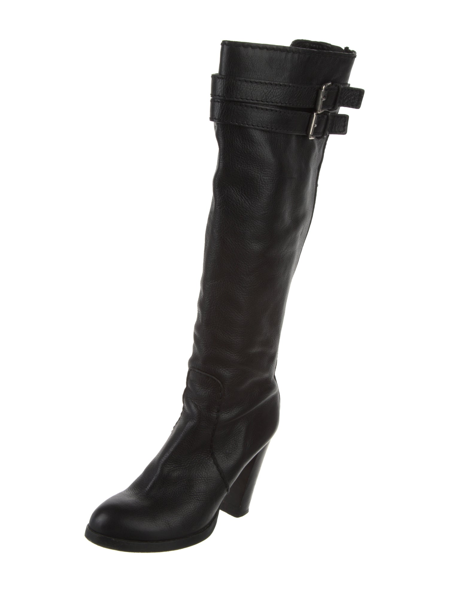 Chloé Leather Riding Boots