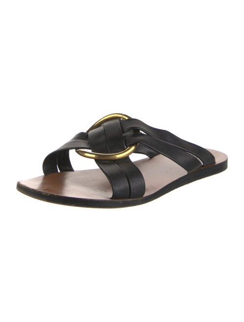 Chloé Leather Slides