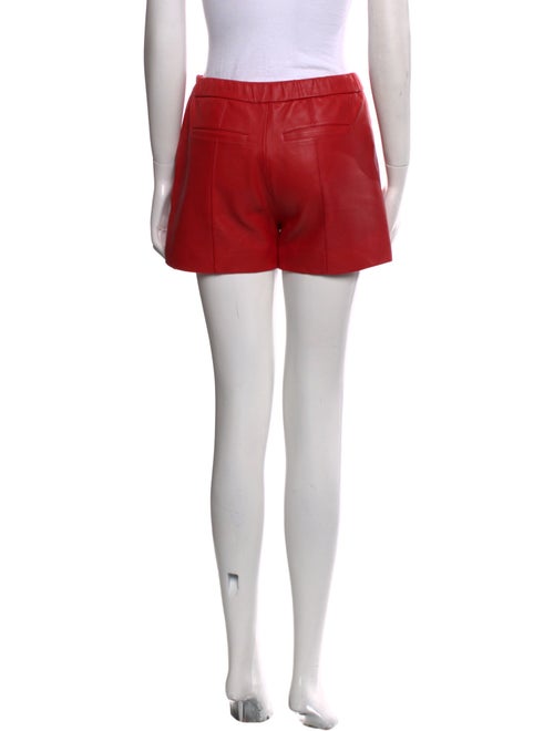 Chloé Leather Mini Shorts