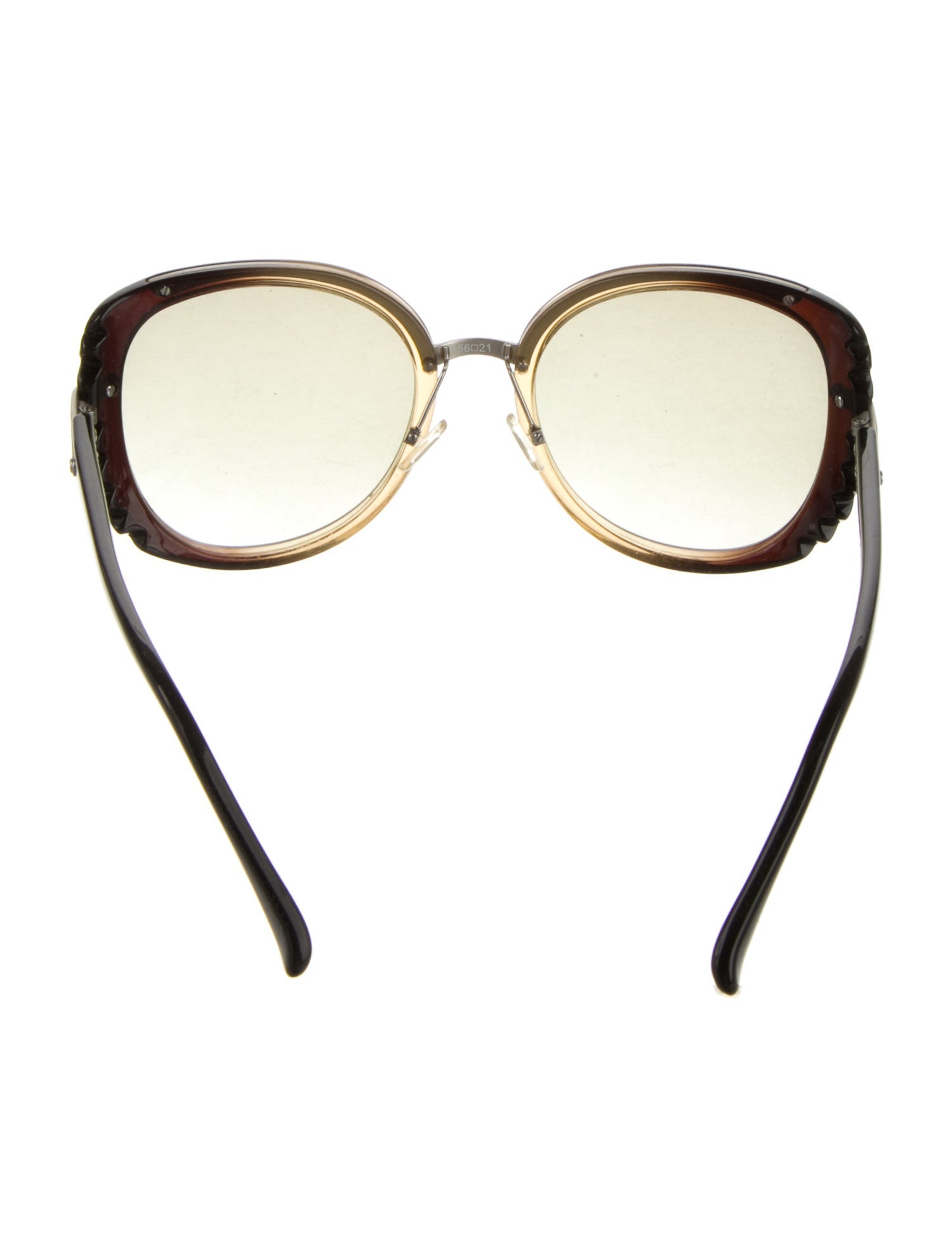 Chloé Oversize Mirrored Sunglasses