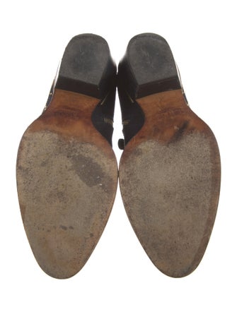 Chloé Suede Patterned Moto Boots