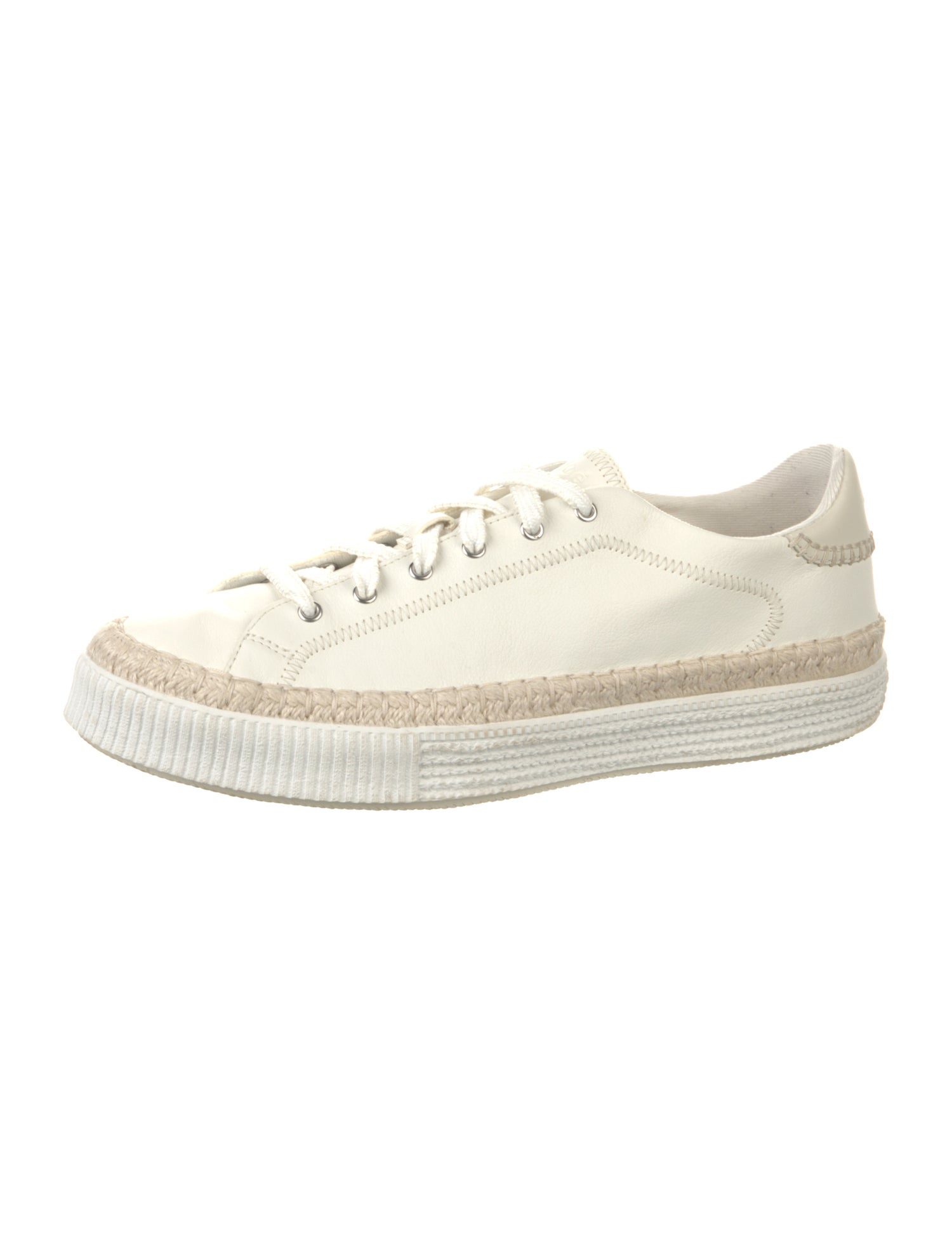 Chloé Leather Espadrille Sneakers