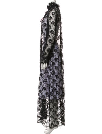 Chloé Lace Pattern Robe