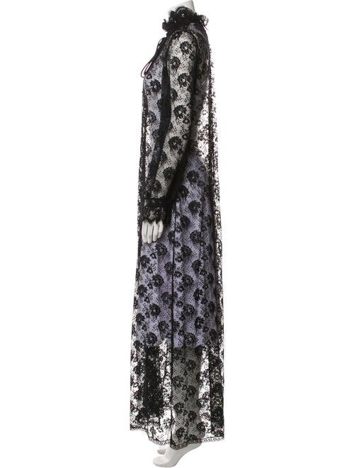 Chloé Lace Pattern Robe