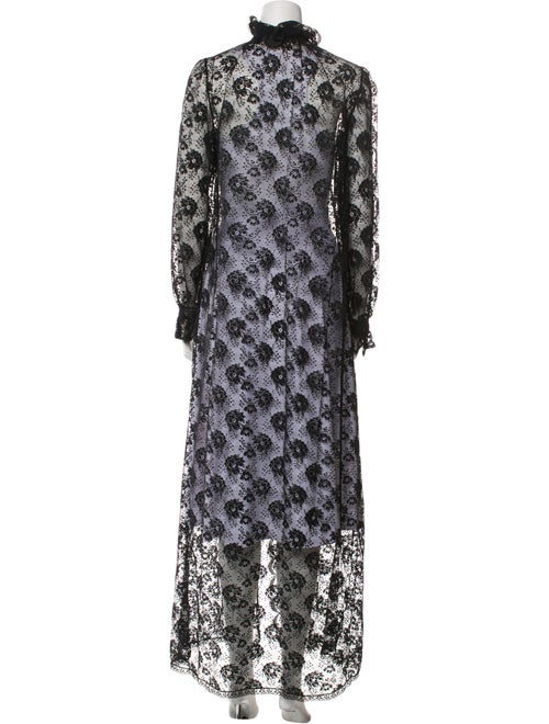Chloé Lace Pattern Robe