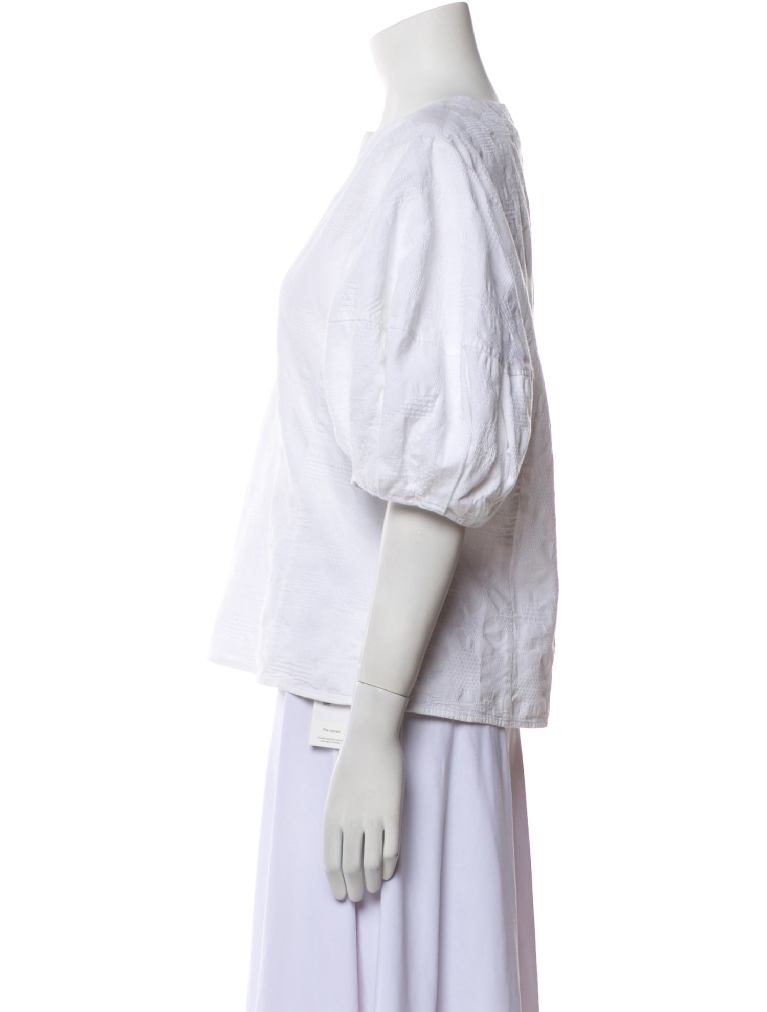 Chloé V-Neck Short Sleeve Top