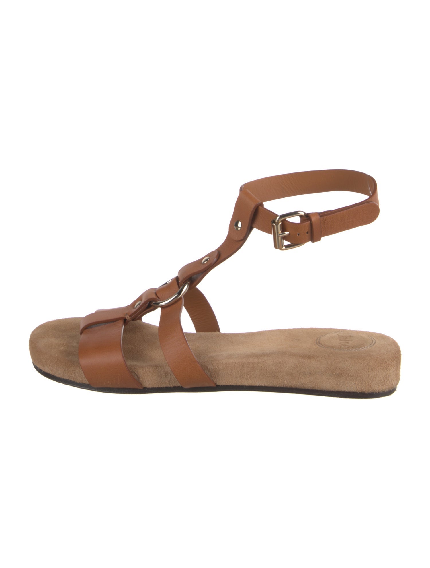 Chloé Leather Gladiator Sandals