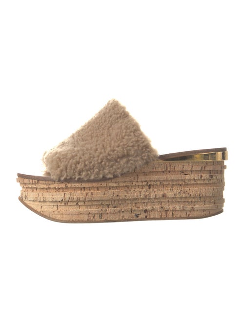 Chloé Shearling Espadrilles