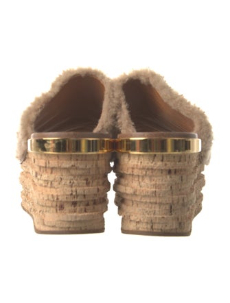Chloé Shearling Espadrilles