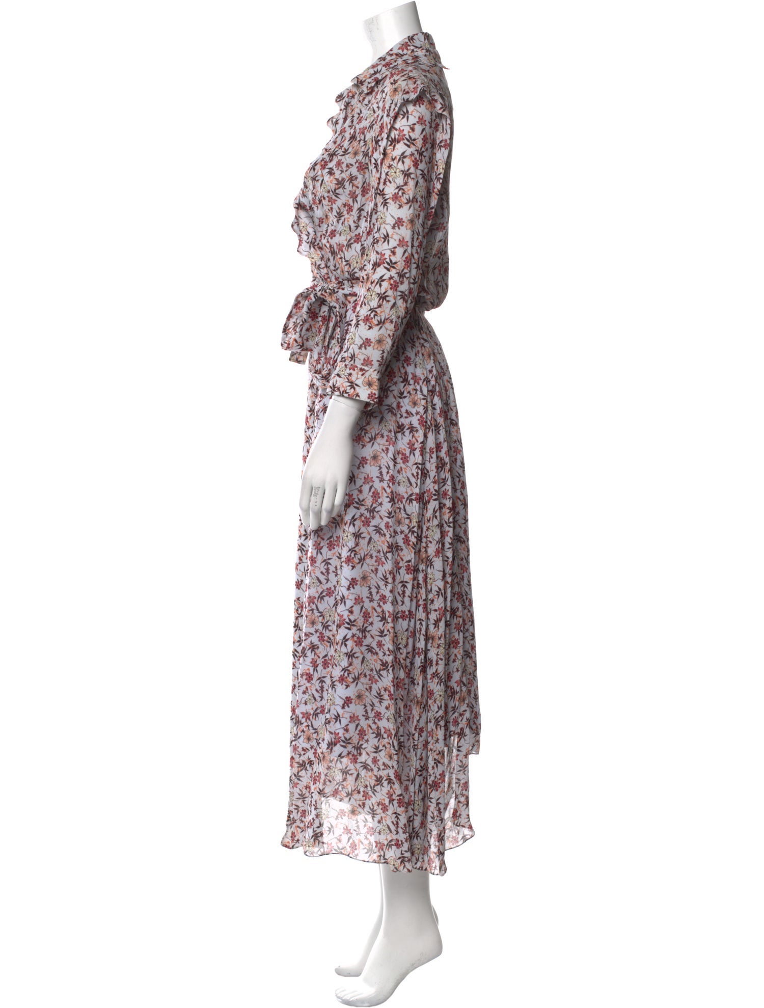 Chloé Floral Print Long Dress w/ Tags