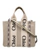 Chloé Canvas Woody Small