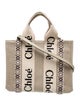 Chloé Canvas Woody Small