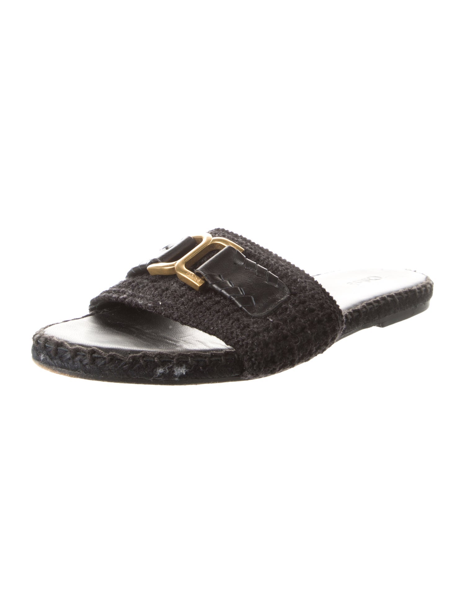 Chloé Leather Slides